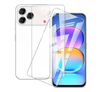 BUNALFaa para ZTE Nubia V80 Desig (6.75") 9H Dureza Cristal Templado (2 piezas) Vidrio Templado,9H Dureza Película Protector de Pantalla,Resistente a Los Arañazos Protector