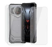BUNALFaa Vidrio Templado para Doogee S200 E (6.72") Pintado | Vidrio balístico Protector de Pantalla, Resistente a caída, Claridad de alta definición Vidrio templado Set (3 Piezas)