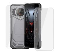 BUNALFaa Vidrio Templado para Doogee S200 E (6.72") Pintado | Vidrio balístico Protector de Pantalla, Resistente a caída, Claridad de alta definición Vidrio templado Set (2 Piezas)