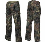 Bundeswehr Pantalón de Campo Flecktarn Original TL Todo BW Hosen Camuflaje NATO