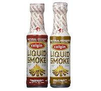 Bundle - 2 Items: Colgin Gourmet Liquid Smoke - Natural Mesquite and Natural Hickory Flavors (4 oz each)