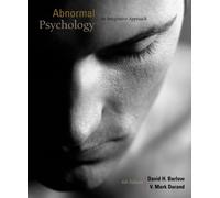 Bundle: Abnormal Psychology: An Integrated Approach, 6th + Aplia(TM), 2 terms Printed Access Card