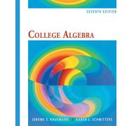 Bundle: College Algebra, 7th + Enhanced WebAssign Homework Printed Access Card for One Term Math and Science