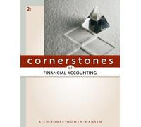 Bundle: Cornerstones of Financial Accounting, 2nd + CengageNOW on Blackboard Printed Access Card