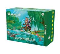 Bundle de Bloomburrow, de Magic: The Gathering - 9 sobres de juego, 30 cartas de tierra + accesorios exclusivos