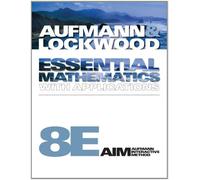 Bundle: Essential Mathematics with Applications, 8th + Student Workbook