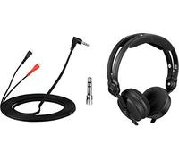 Bundle: HD 25 cable 3 m + acolchado Juego Velour - Negro