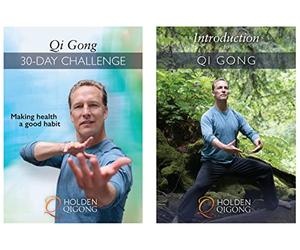 Bundle: Lee Holden Qi Gong 30-Day Challenge 2-DVD - Practice a short new qigong routine daily with Lee Holden. Perfect for seniors and beginners.