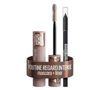 Bundle Máscara de Pestañas Lash Sensational Body, Definición y Volumen hasta 24H*,Tono: Very Black, 9,75 ml + Tattoo Liner, Lápiz de Ojos Semi-permanente, Waterproof,Tono:900 Deep Onyx Negro, 1.3 gr