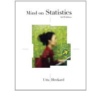 Bundle: Mind on Statistics (with CD-ROMs, CengageNOW, iLrn(TM) Homework, InfoTrac 2-Sem, Personal Tutor, Internet Comp Stats 2-Sem. Printed Access Card), ... Version 16.0 - Hardside + Formula Card