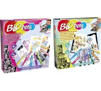 Bundle of Blopens - Actividades Hadas + Set de Actividades Bebés de Animales - Dibujos y colorear - A partir de 5 años - Lansay