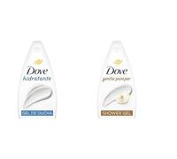 Bundle of Dove Gel de Ducha Hidratante Limpieza delicada para una piel suave, 720 ml + Dove Gel de Ducha Cuidado Envolvente Limpieza delicada para una piel suave, 720 ml