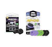 Bundle of KontrolFr PS Freek Performance Thumbsticks Galaxy Negro para Xbox One y Xbox Series X + KontrolFr nillo de Precisión | Control de Movimiento con Asistencia de Puntería