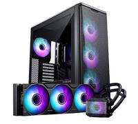 Bundle Phanteks Caja ATX Eclipse G400A Negra DRGB + AIO Glacier One 360mm