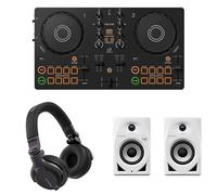 Bundle Pioneer DJ |AlphaTheta House Party: DDJ-FLX2, HDJ-CUE1, DM-40D-W