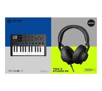 Bundle Produccion Musical AIAIAI TMA-2 Studio XE + Arturia MiniLab 3 25 Teclas USB MIDI Pads