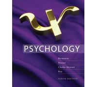 Bundle: Psychology, 9th + WebTutor(TM) on WebCT(TM) with eBook on Gateway Printed Access Card