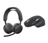 Bundle Ratón Logitech MX Master 3S Inalámbrico 8000 DPI + Auriculares Zone Wireless 2 Bluetooth