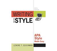 Bundle: Writing with Style: APA Style Made Easy, 5th + PsykTrek 3.0: A Multimedia Introduction to Psychology