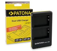 Bundlestar - Cargador doble 1939 para batería Canon LP-E17 compatible con Canon 750D 760D M3 M5 y similares
