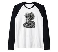 Bune Demon Tres Caras, Un Poder Camiseta Manga Raglan