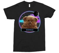 Bungle Rainbow Childrens TV Throwback Zippy George Gift Mens T-Shirt Fashion Casual Unisex Black tee 3XL