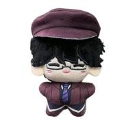 Bungo - Llavero de perro callejero Nakahara Chuuya Dazai Osamu, llavero de felpa de 12 cm, llavero con colgante de mochila para mujeres y hombres, regalos coleccionables, Ranpo Edogawa, 12cm