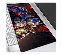 Bungo Stray Dogs 800x300mm Anime Mouse Pad, alfombrillas para mouse con teclado, alfombrilla de ratón para juegos profesional XXL grande con base de goma de 3 mm de grosor, para computadora PC, F