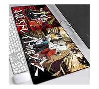Bungo Stray Dogs Anime Alfombrillas de Ratón - Gaming Mousepad 700x300mm, 3mm Base de Goma Antideslizante, Superfície con Textura Especial, Compatible con ratón láser y óptico, para PC y Laptop,E