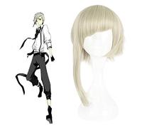 Bungo Stray Dogs Cosplay Pelucas Nakajima Atsushi Cosplay Resistente al calor Sintético Anime Stray Dogs Pelucas Halloween Carnaval Fiesta