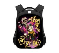 Bungo Stray Dogs Mochila de anime Nakahara Chuuya Dazai Osamu, mochila escolar de lona impresa en 3D, bolsa para laptop, bolsa de viaje para niños y niñas, Kyuusaku Yumeno, 44*30.5*16CM
