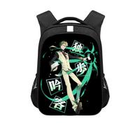 Bungo Stray Dogs Mochila de anime Nakahara Chuuya Dazai Osamu, mochila escolar de lona impresa en 3D, bolsa para laptop, bolsa de viaje para niños y niñas, Kunikida Doppo, 44*30.5*16CM