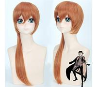 Bungo Stray Dogs Nakajima Atsushi Anime Cosplay Peluca Corta Gris plateado Fluffy Pelucas de pelo sintético + Peluca gratis Cap 4
