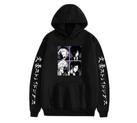 Bungou Stray Dogs Sudadera con Capucha Osamu Dazai Sudadera con Capucha Unisex Anime Impreso Sudadera con Capucha Suelta Casual Sudadera con Capucha Sudadera Street Trend