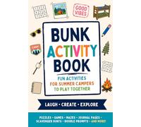 Bunk Activity Book: Fun Activities for Summer Campers to Play Alone or Together | The Perfect Sleep Away Camp Gift