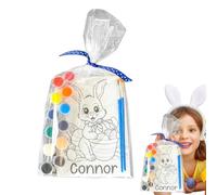 Bunny Art Set - Children Easter Painting Kit, Cute Festival Toys for Drawing and Creativity, Educational Supplies for Students, Art Tools for Fun, Classroom or Home Use Gathering Activities
