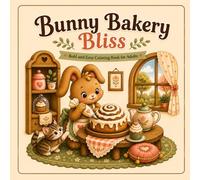 Bunny Bakery Bliss: Cute and Cozy Bakery Coloring Book for Adults (A Bold and Easy Coloring Book)