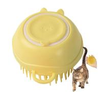 Bunny Bath Brush, Dog Washing Comb, Pet Shower Scrubber, Grooming Massage Tool, 3.31x2.36 Inches, Providing a Relaxing Massages for Pets During Baths Time