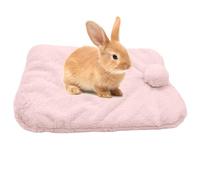 Bunny Bed - 1 x Warm Foldable Sleeping Bag, 40 x 29 x 1,5 cm Cold-Proof Pet Sleeping Pad | Easy To Clean Winter Bunny Mat For Kitten, Puppy, Small Animal, Indoor, Bedroom, Living Room, Balcony