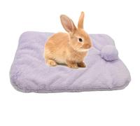 Bunny Bed - Warm Foldable Sleeping Bag, 40x29x1.5cm Cold-Proof Pet Sleeping Pad | Easy To Clean Winter Bunny Mat For Kitten, Puppy, Small Animal, Indoor, Bedroom, Living Room, Balcony, Apartment