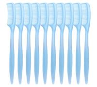 Bunny Brush - 10 Pieces Hamster Comb, Pet Bunny Grooming Tool, Small Animal Hair Grooming Tool, Hamster Cleaning Supplies For Tiny Pet Ferret Indoor Home Coat Sensitive Skin Daily Care