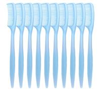 Bunny Brush - ABS 9cm, 10-Piece Grooming Comb Set | Hamster Comb, Ferret Grooming Tool, Gentle Care, Sensitive Skin, Daily Coat Cleaning For Small Pets, Indoor Use, Home, Tiny Animal Accessory
