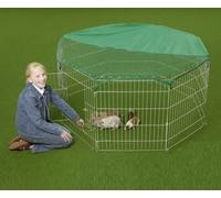 BUNNY BUSINESS 8 Paneles Conejo Conejillo de Indias lápiz de Juego Conejo Corrido Conejo Corrido Conejo Corrido Corrido Corrido Parques XL (8 Paneles Parques 55 x 55 Pulgadas)