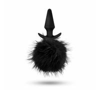 Bunny Butt Plug - Simpático plug anal de conejita con puschel