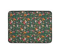 Bunny Cage Matte, Pequeña almohadilla para el suelo del animal, 11.81 x 11.81 x 0.39 pulgadas, ropa de cama reutilizable para mascotas, protección absorbente de , ideal para el descanso diario