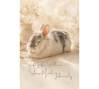 Bunny Cake: Soft Life Stillness, Sharp Mind... inherently: A Quiet Luxury Aesthetic Journal with Cake, a Sweet and Tender Rabbit - Self-Care, Mindful ... Wellness | 6x9 · 100 Pages 3.5mm Dot Grid