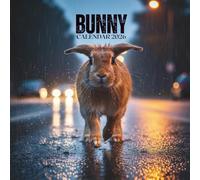 Bunny Calendar 2026: U.S. Holidays Marked • Soft Woodland Scenes & Monthly Note Space • Square 8.5 × 8.5 in