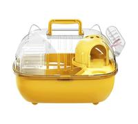 Bunny Carrier | Portable Hamster Carrier For Travel-Cage with Ventilation Holes | Travel Hamster Cage| For Pet Mice Dwarf Ham-ster Gerbils Rabbits Rodents Lizards Transport Short Trip Car Outing