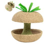 Bunny Chew Toys - Fruit Design Hamster Molar Sticks | Dientes de conejo naturales que muelen juguetes para conejito, animales pequeños, animales diseñados para prevenir doméstico interior, chipmunk