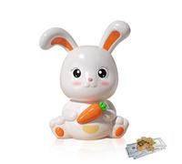 Bunny Coin Money Bank, Mini Rabbit Piggy Bank, Easter Rabbit Piggy Bank, Creative Money Bank, Gran Capacidad Bunny Money Box para Regalo De Niños